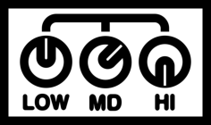 Equalizer Controls Outline Icon Svg Set, Free Vectors File